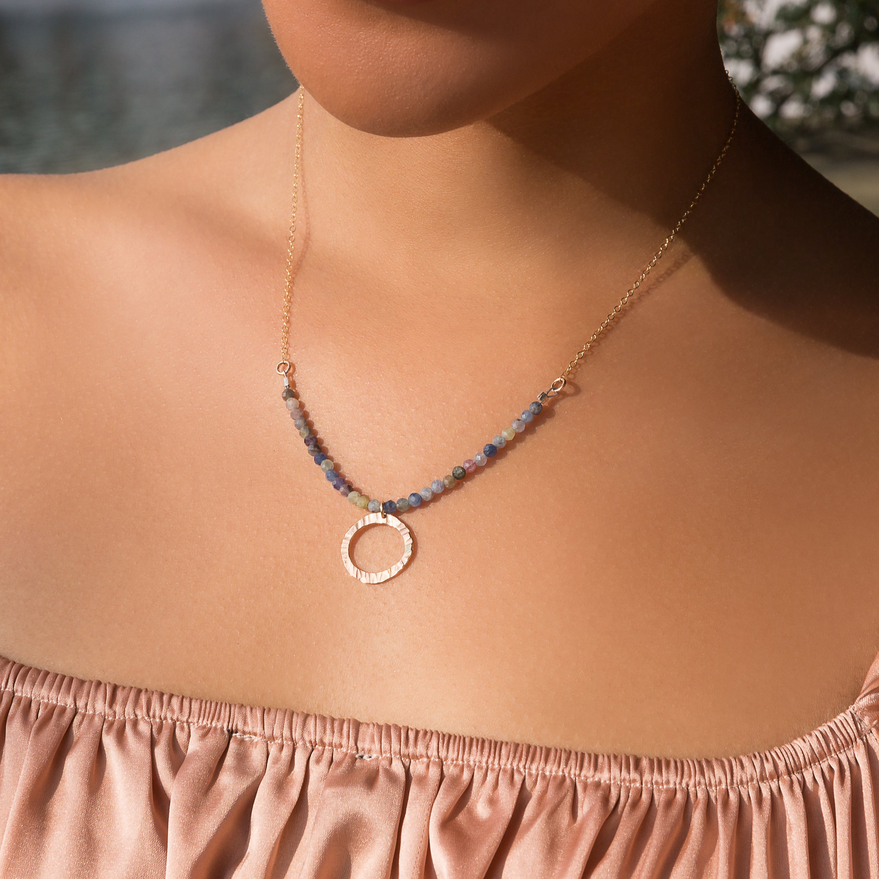 Sapphire Meadows Necklace