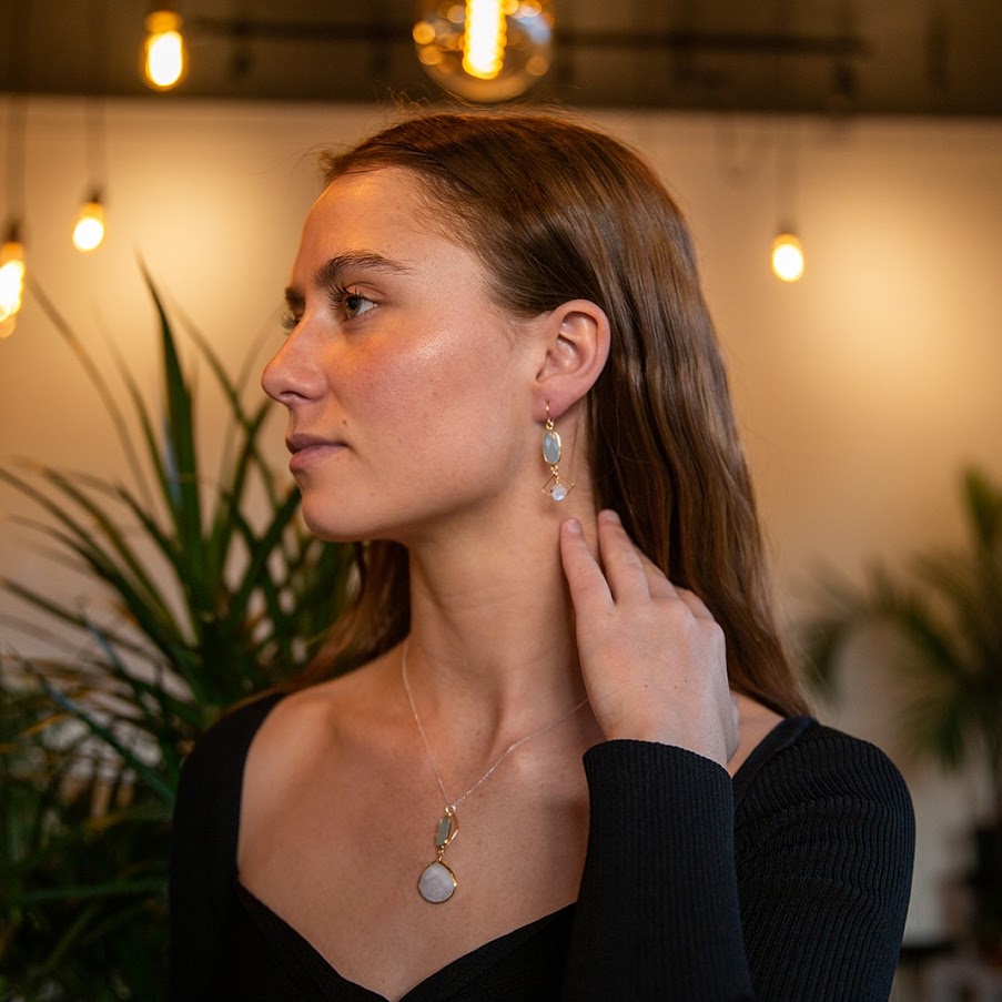 Chalcedony Skies Necklace