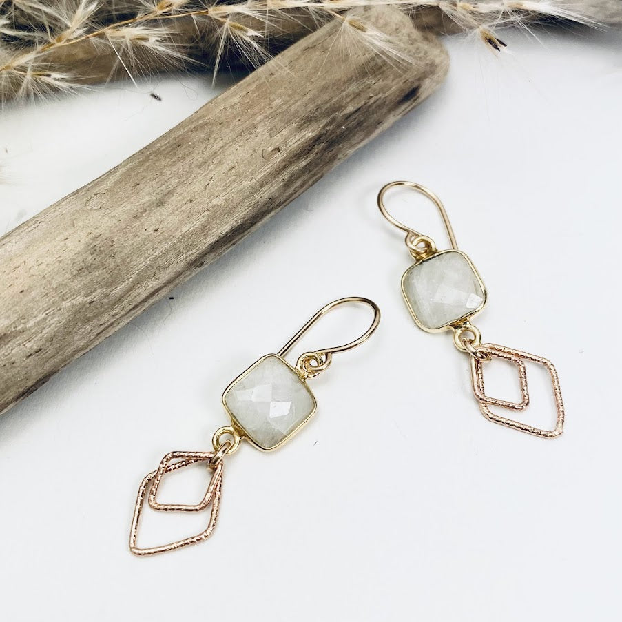 Moonstone Movement Earrings
