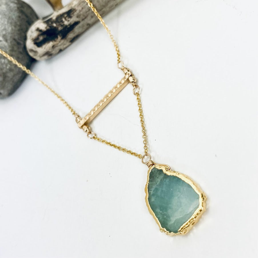 Aquamarine Majesty Necklace