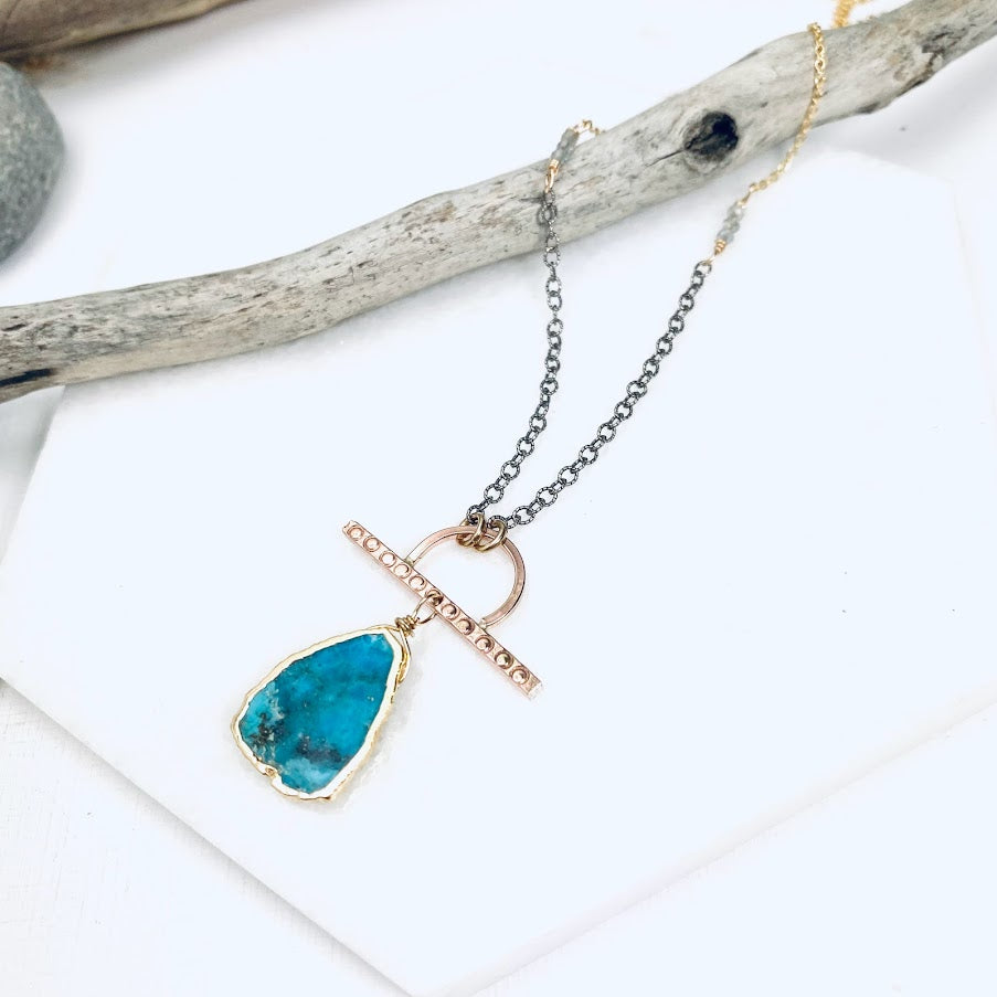 Turquoise Horizon Necklace