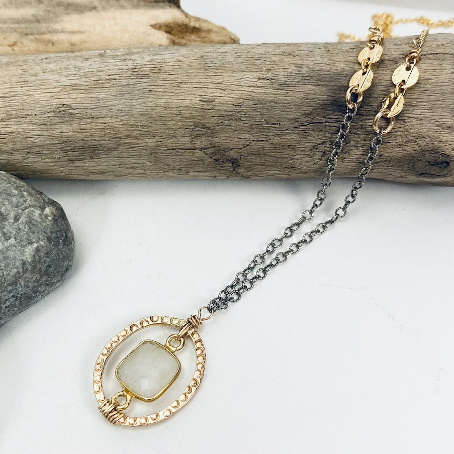 Royal Moonstone Necklace
