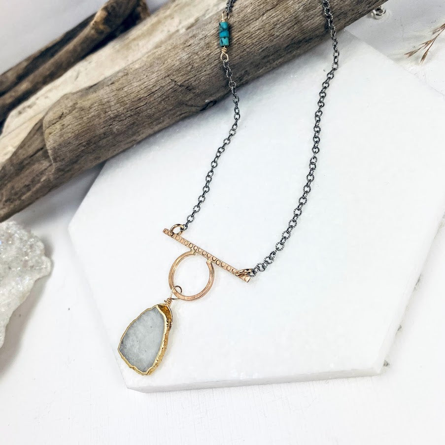 Moonstone Horizon Necklace