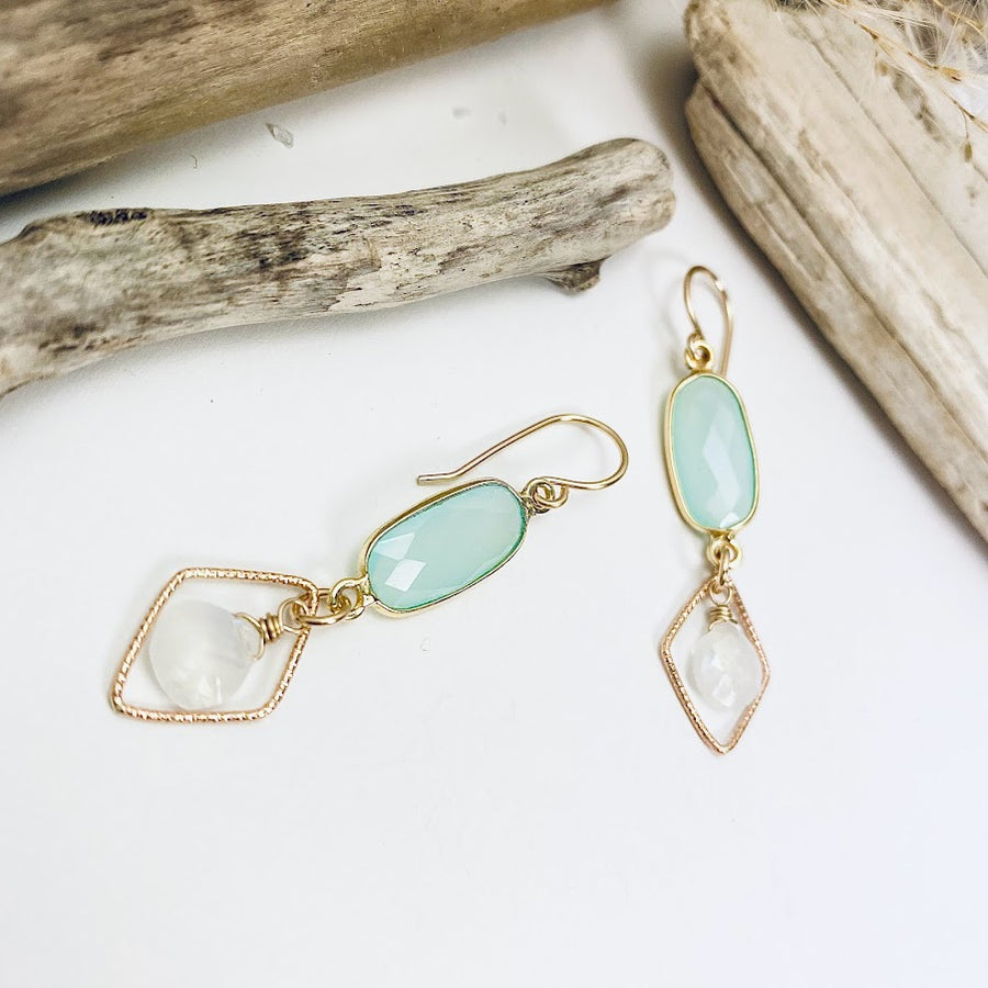 Chalcedony Skies Earrings