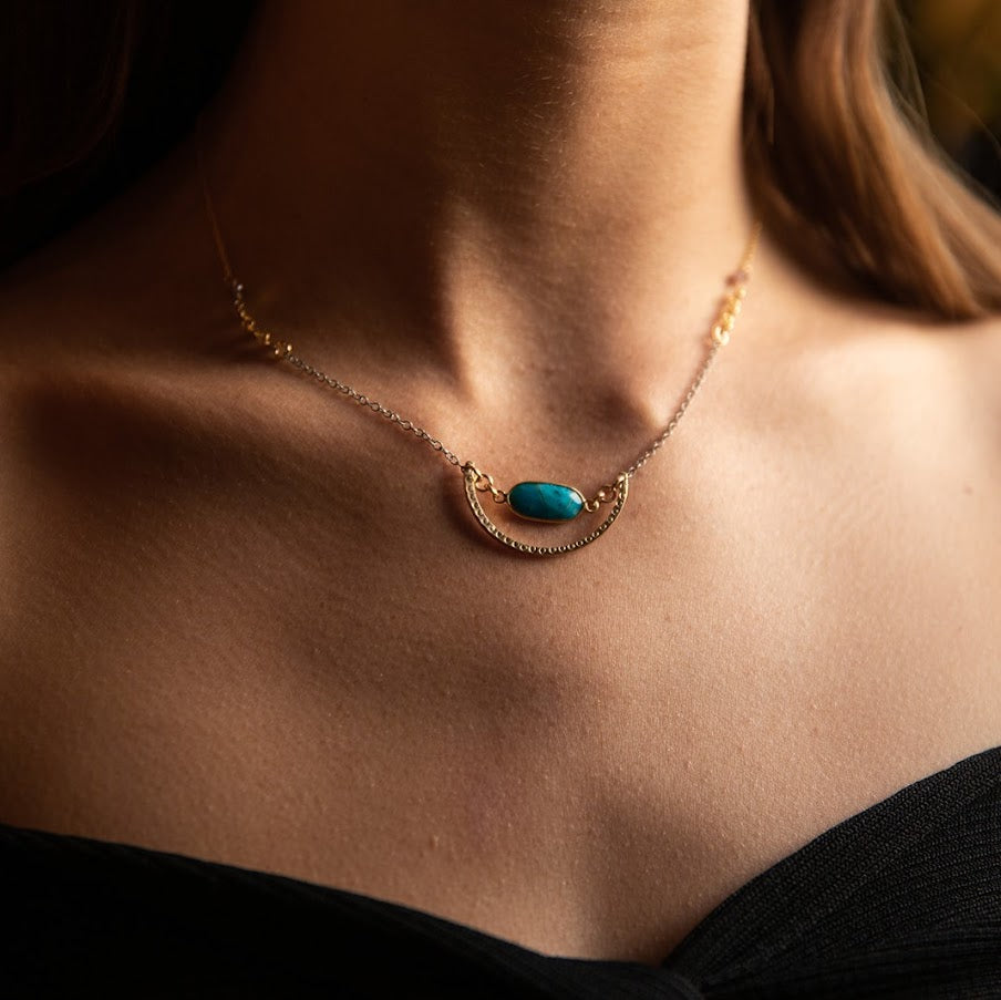 Turquoise Surroundings Necklace