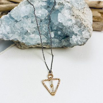 Tiny Triangle Pendant