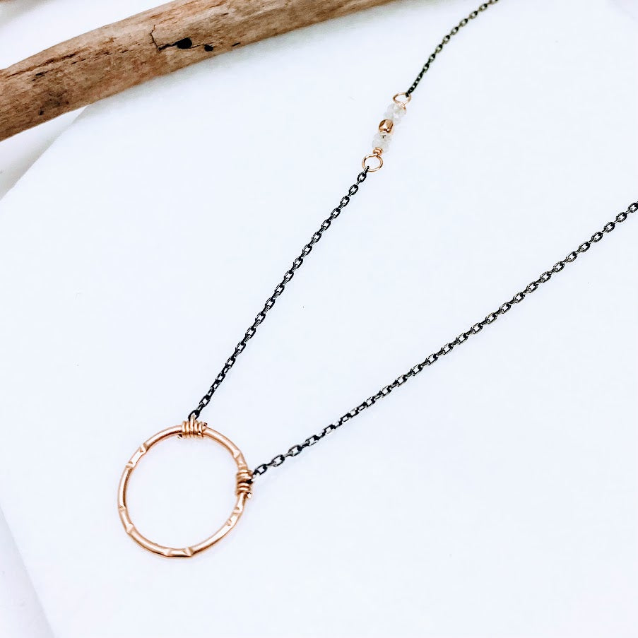 Mini Circle Layering Necklace