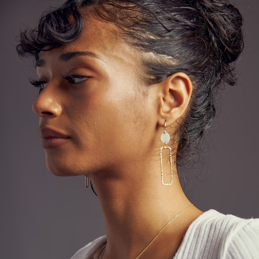 Textured Journey Earrings