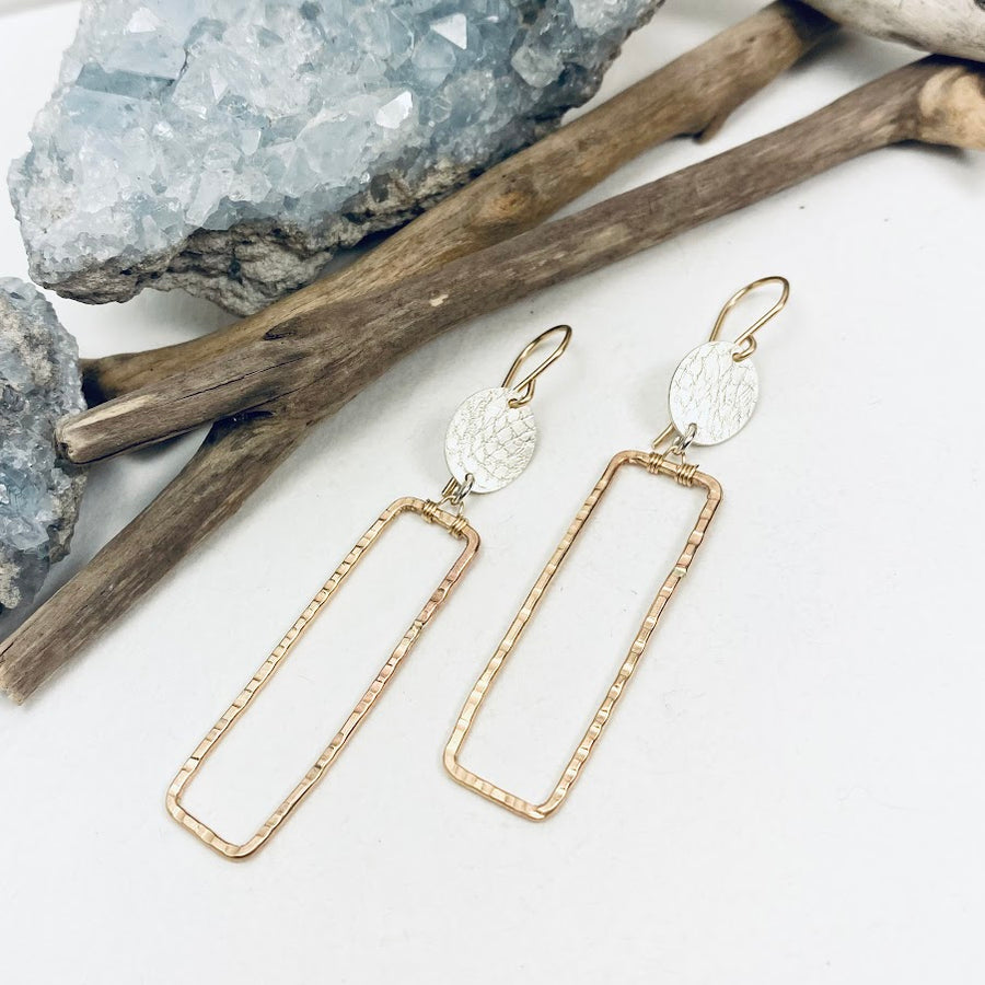 Textured Journey Earrings