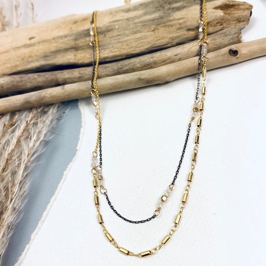 Gold Layering Necklace