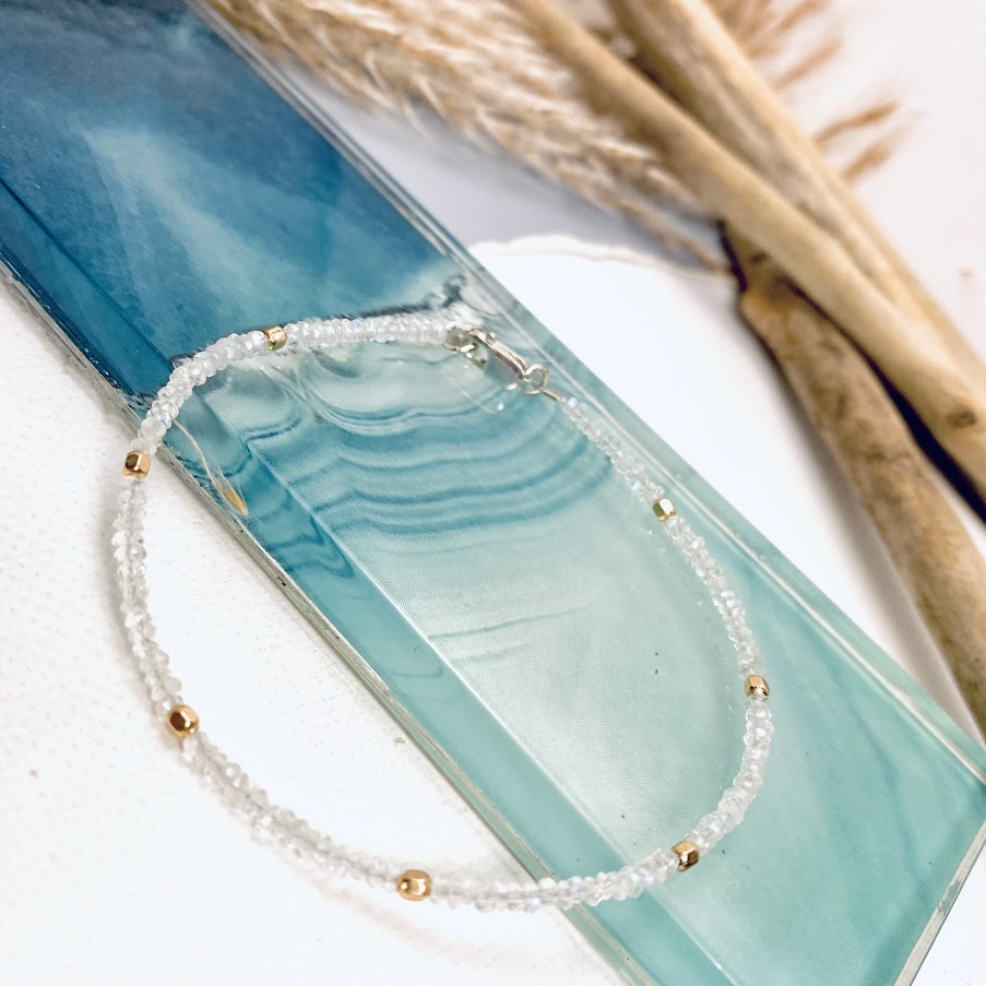 Golden Moonstone Bracelet