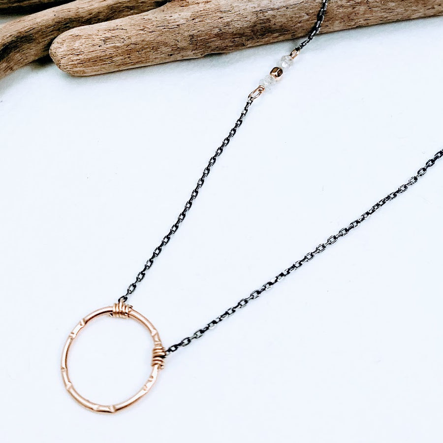 Mini Circle Layering Necklace