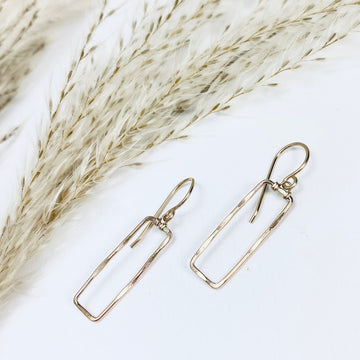 Rectangle Geo Earrings