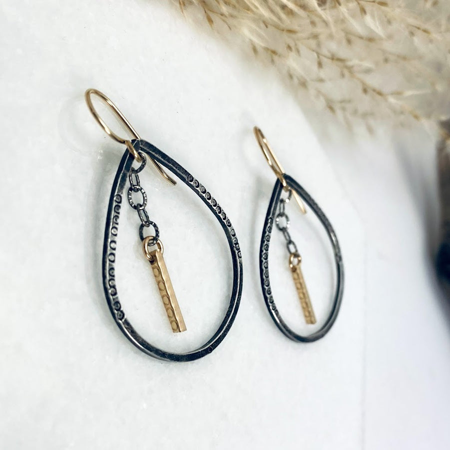 Oasis Teardrop Hoops