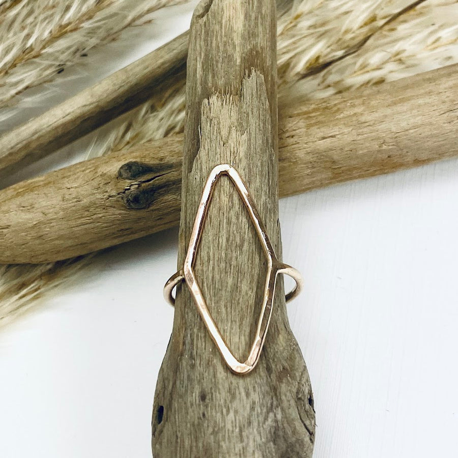 Diamond Geo Ring
