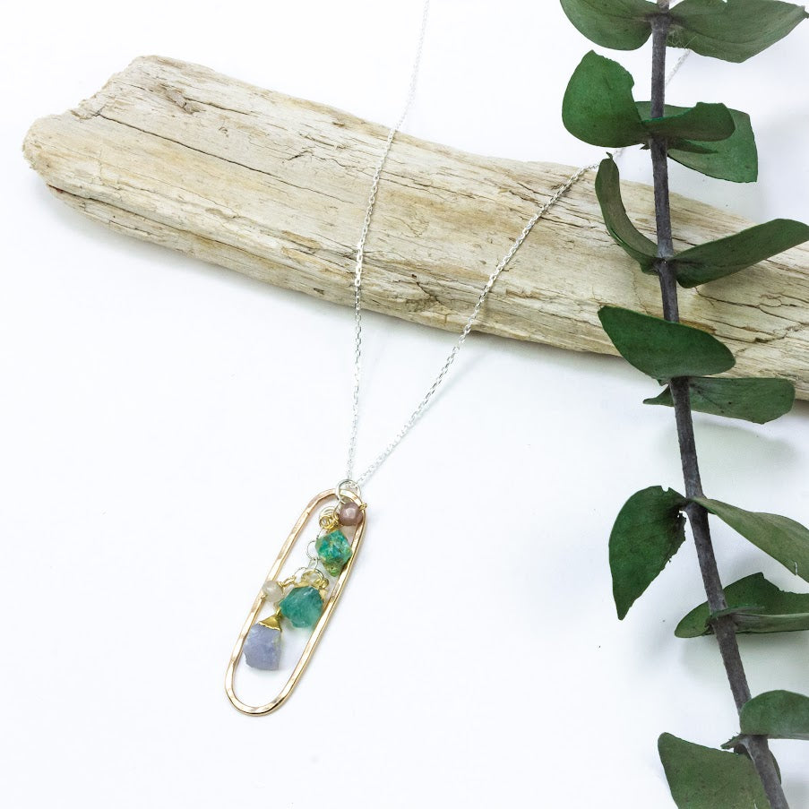 Flora Waterfall Necklace