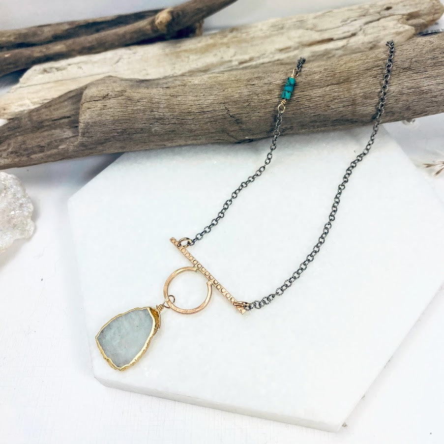 Moonstone Horizon Necklace