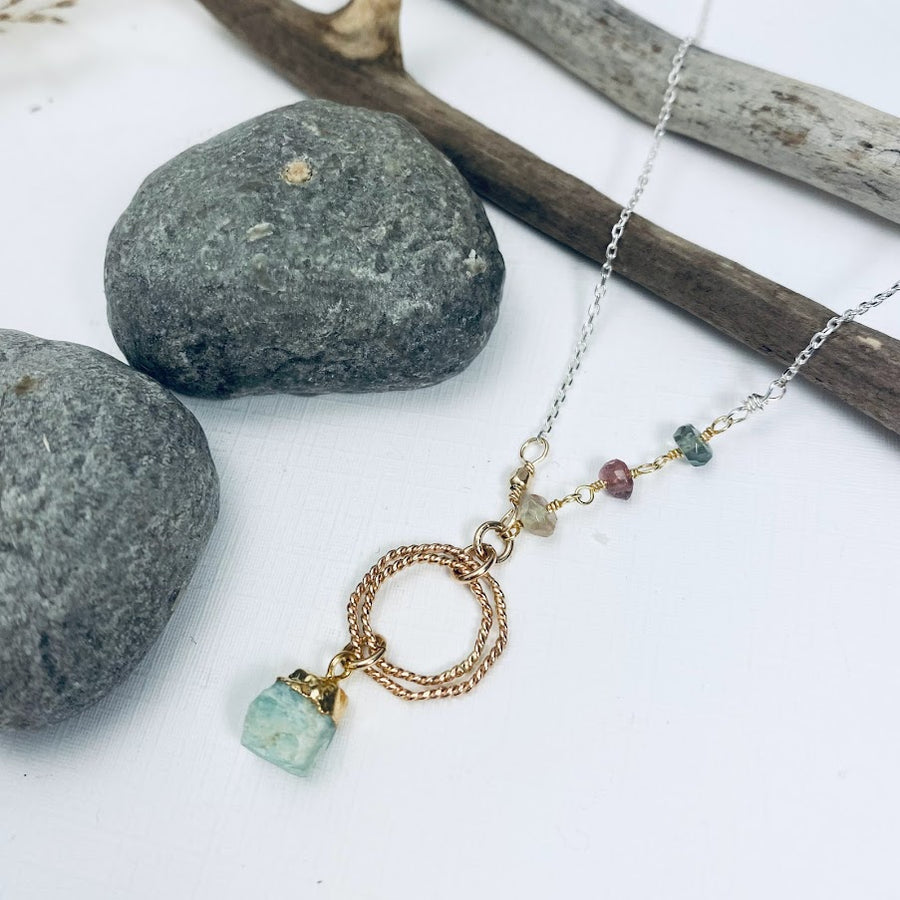 Raw Amazonite Necklace