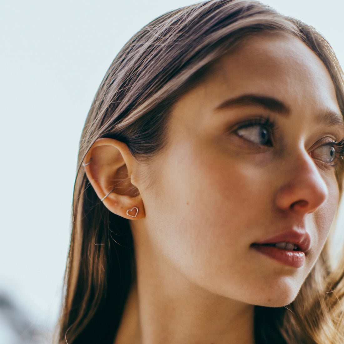 Open Heart Studs