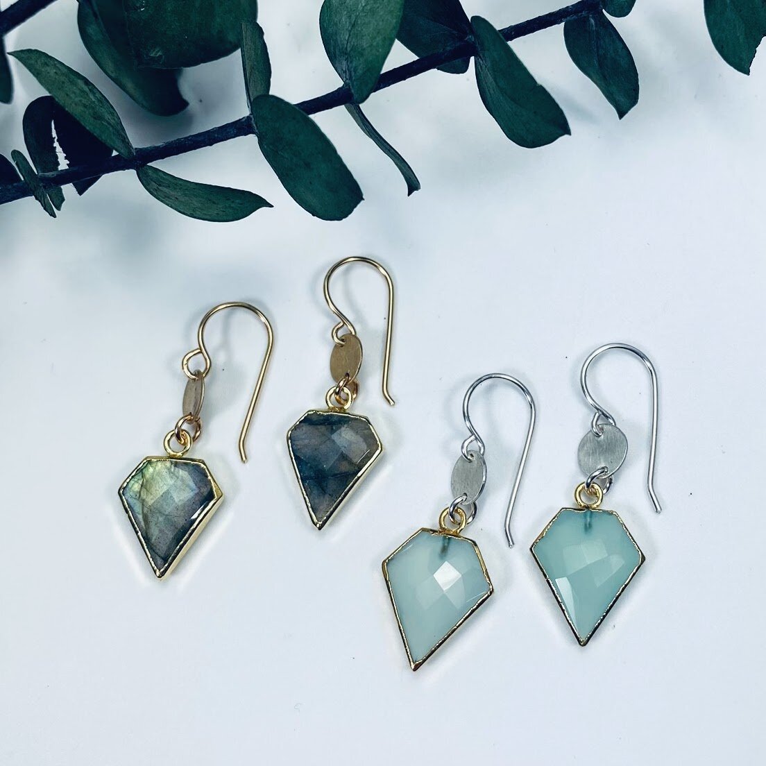 Geomtery Drop Earrings