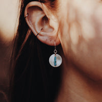 Turquoise Waves Earrings