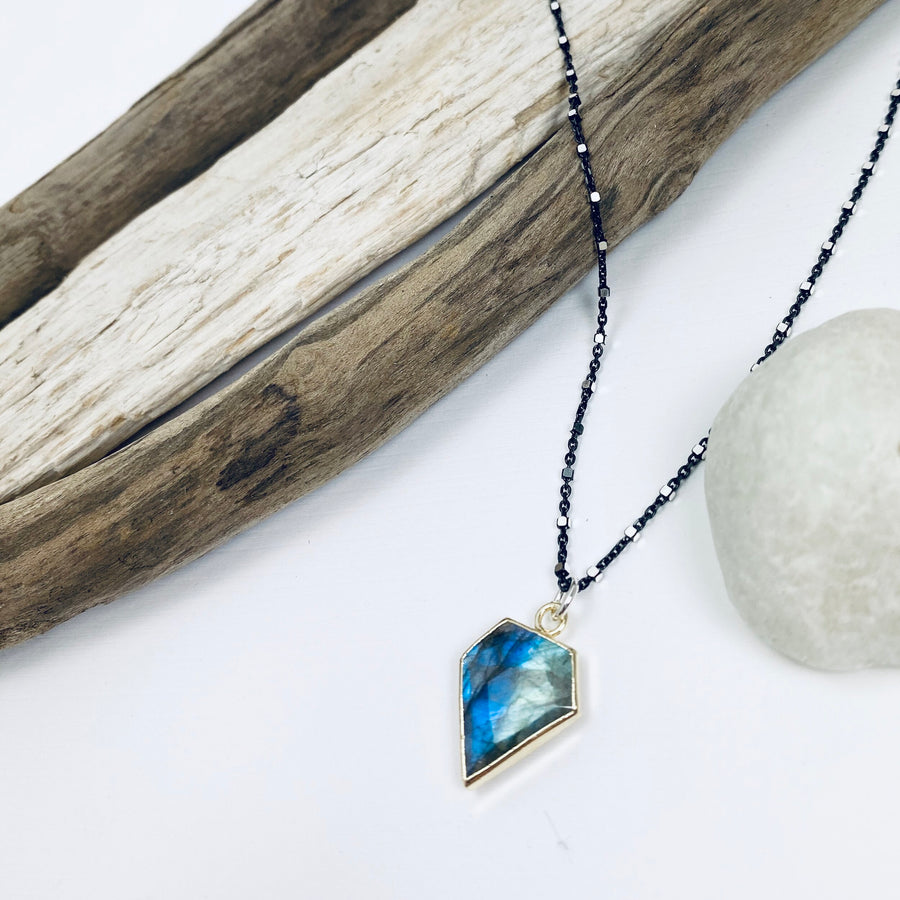 Gemstone Geometry Necklace