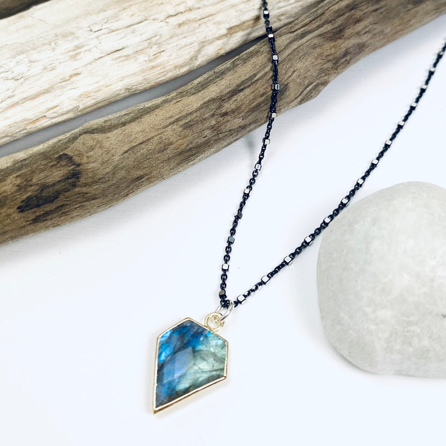 Gemstone Geometry Necklace
