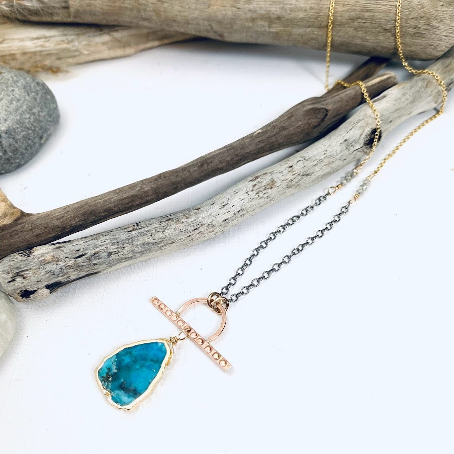 Turquoise Horizon Necklace