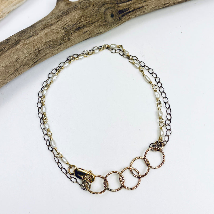 Pearl Links Bracelet
