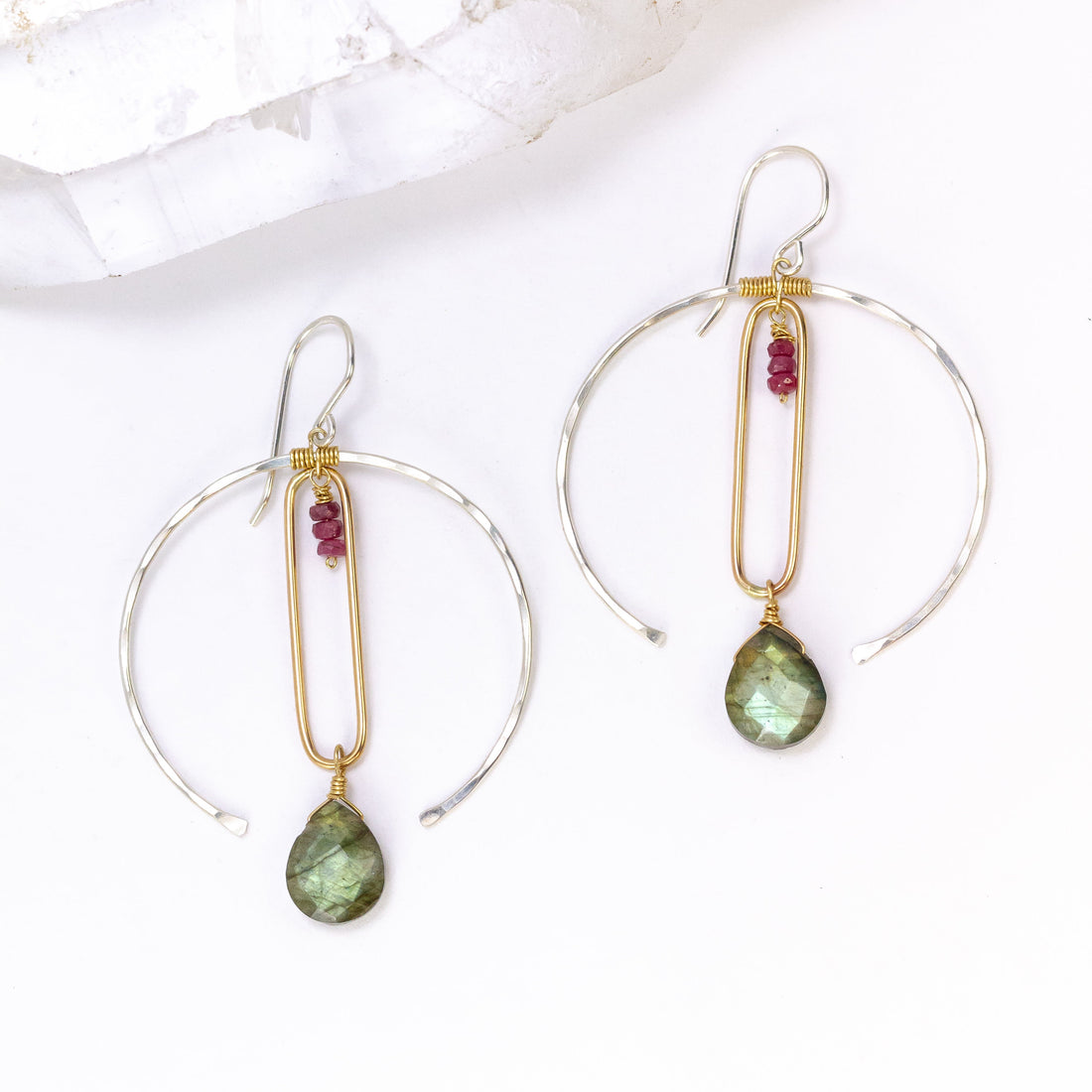 Crimson Twilight Earrings – Laura J. Designs