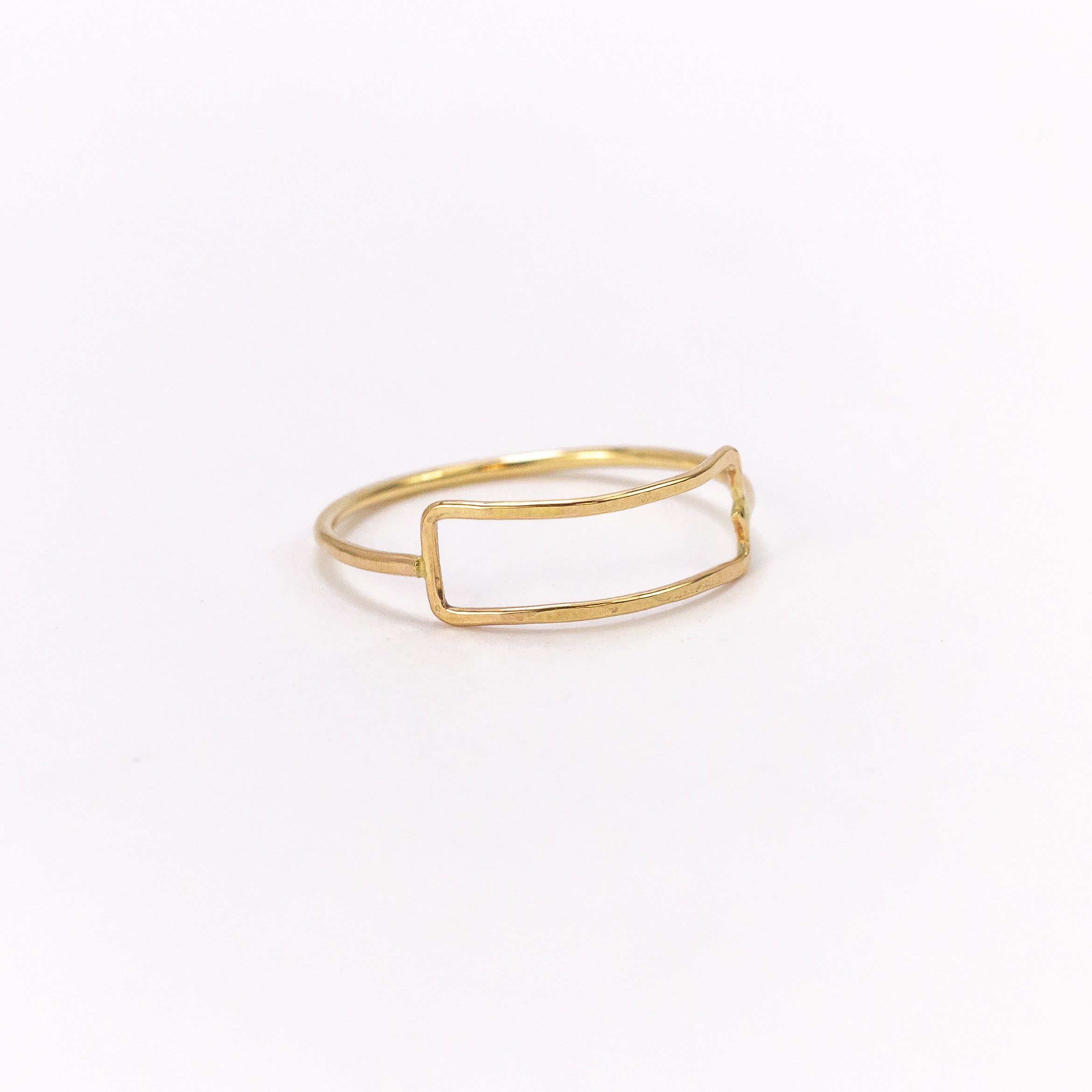 Delicate Rectangle Ring
