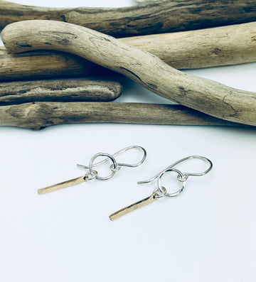Minimalist Drip Earrings