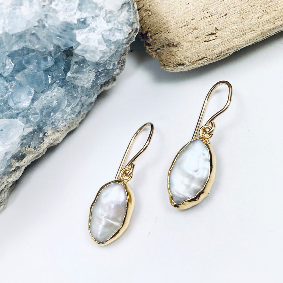 Pearl Simplicity Earrings