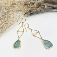 Aquamarine Majesty Earrings