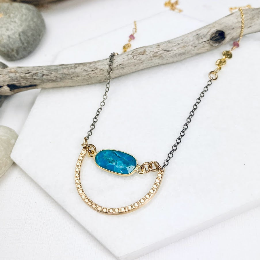 Turquoise Surroundings Necklace