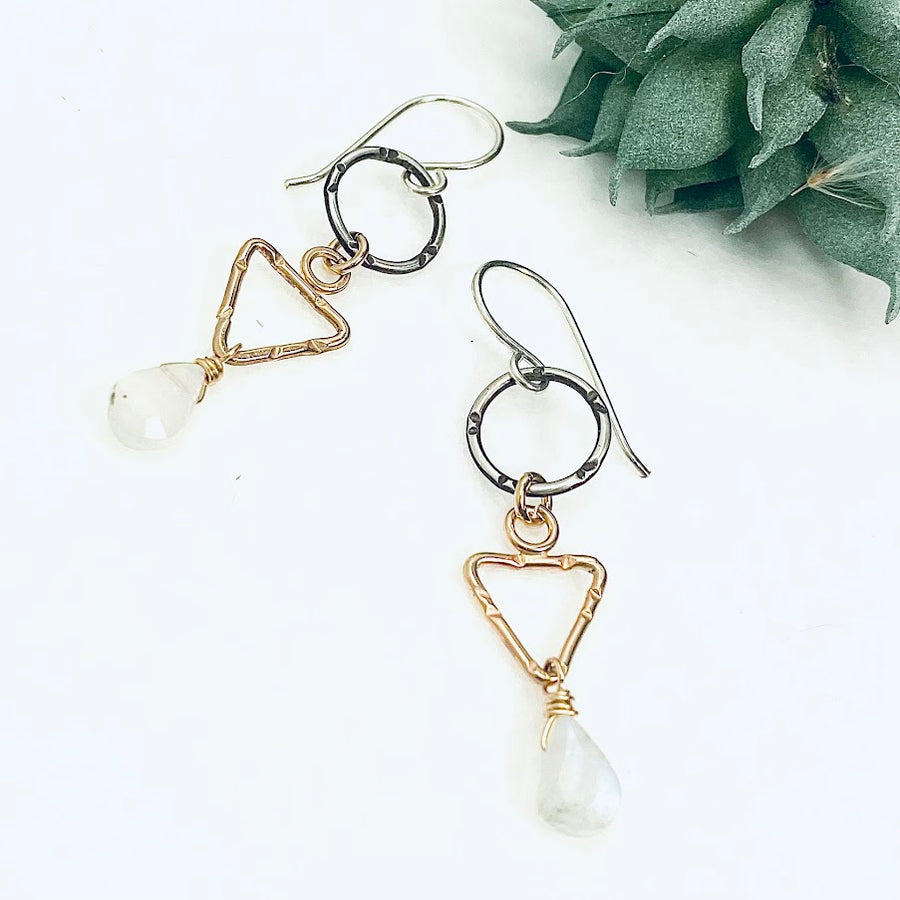 Mixed Moonstone Alchemist Earrings