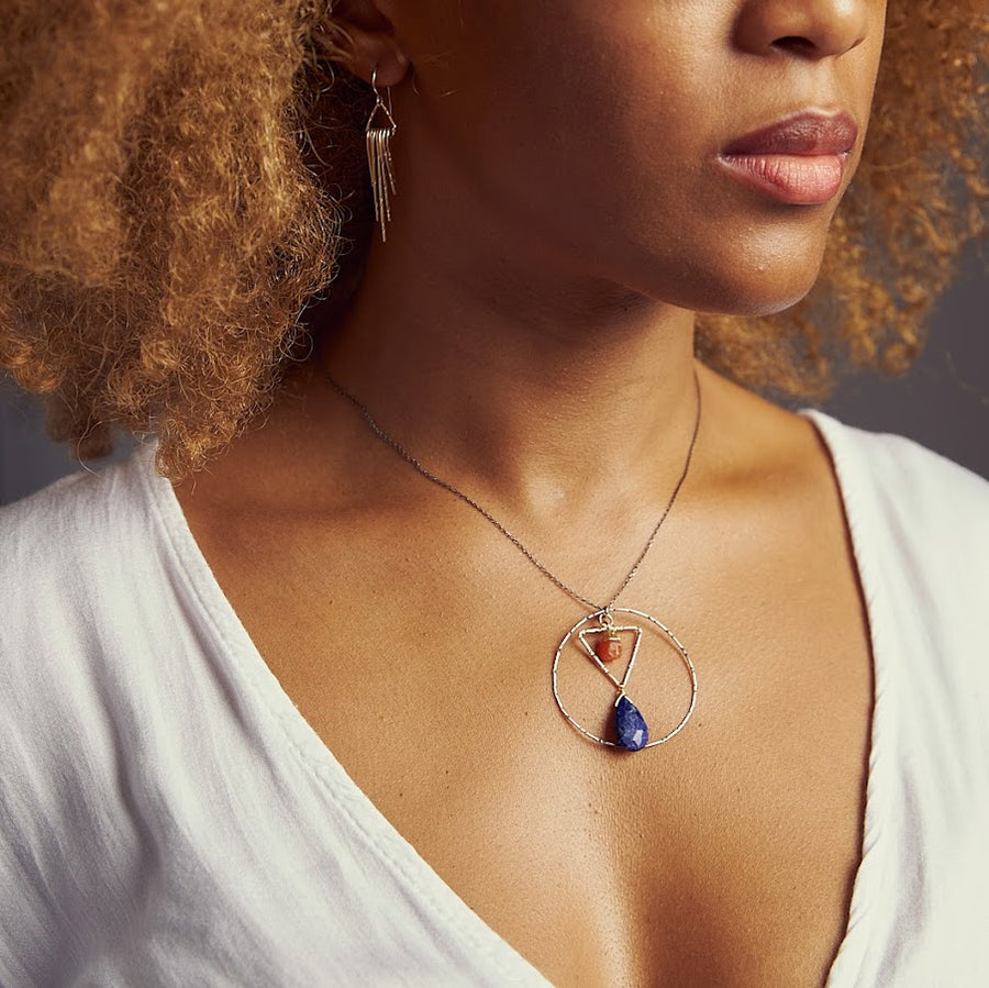Pyramid Earrings