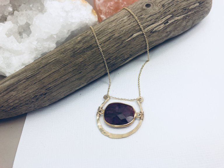 Cleopatra Gemstone Necklace