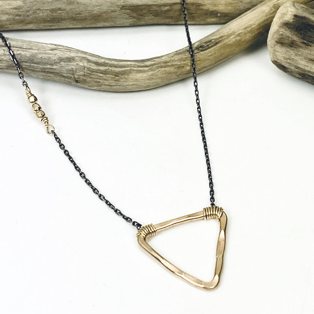 Karma Triangle Necklace