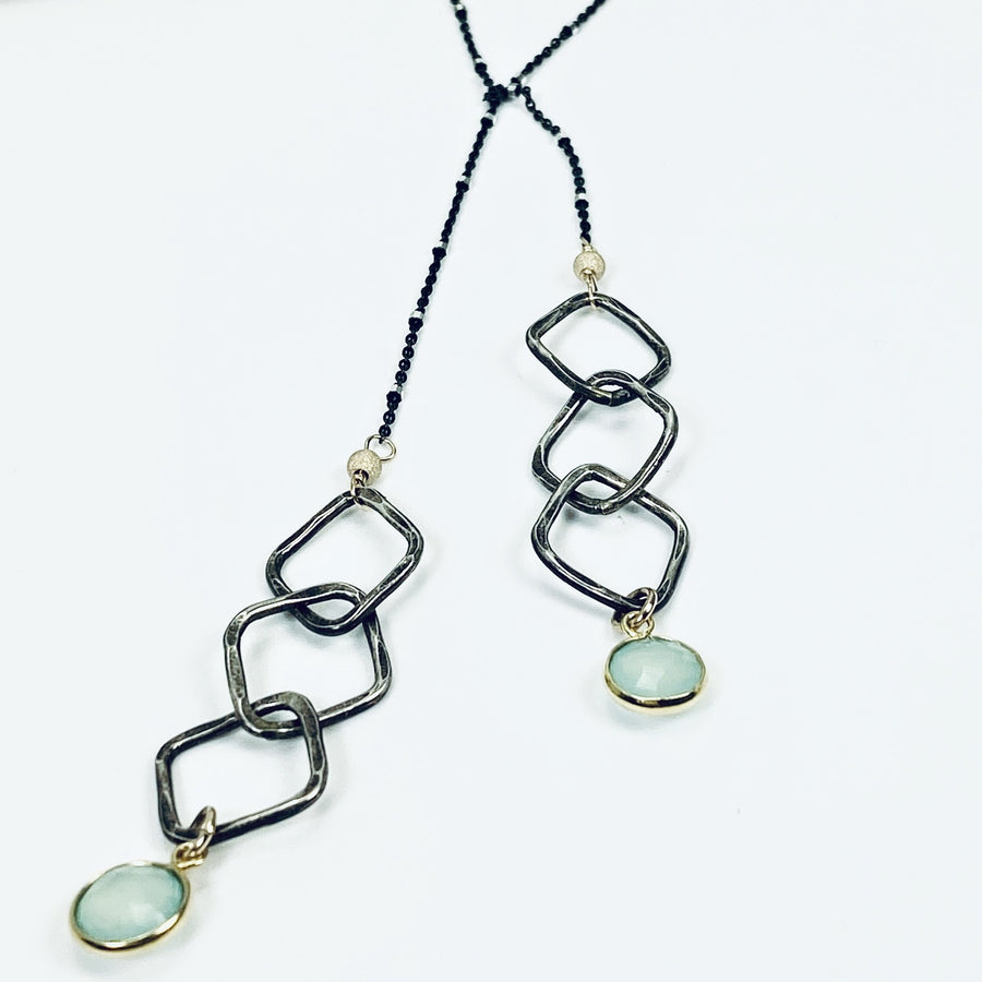 Chalcedony Dance Lariat