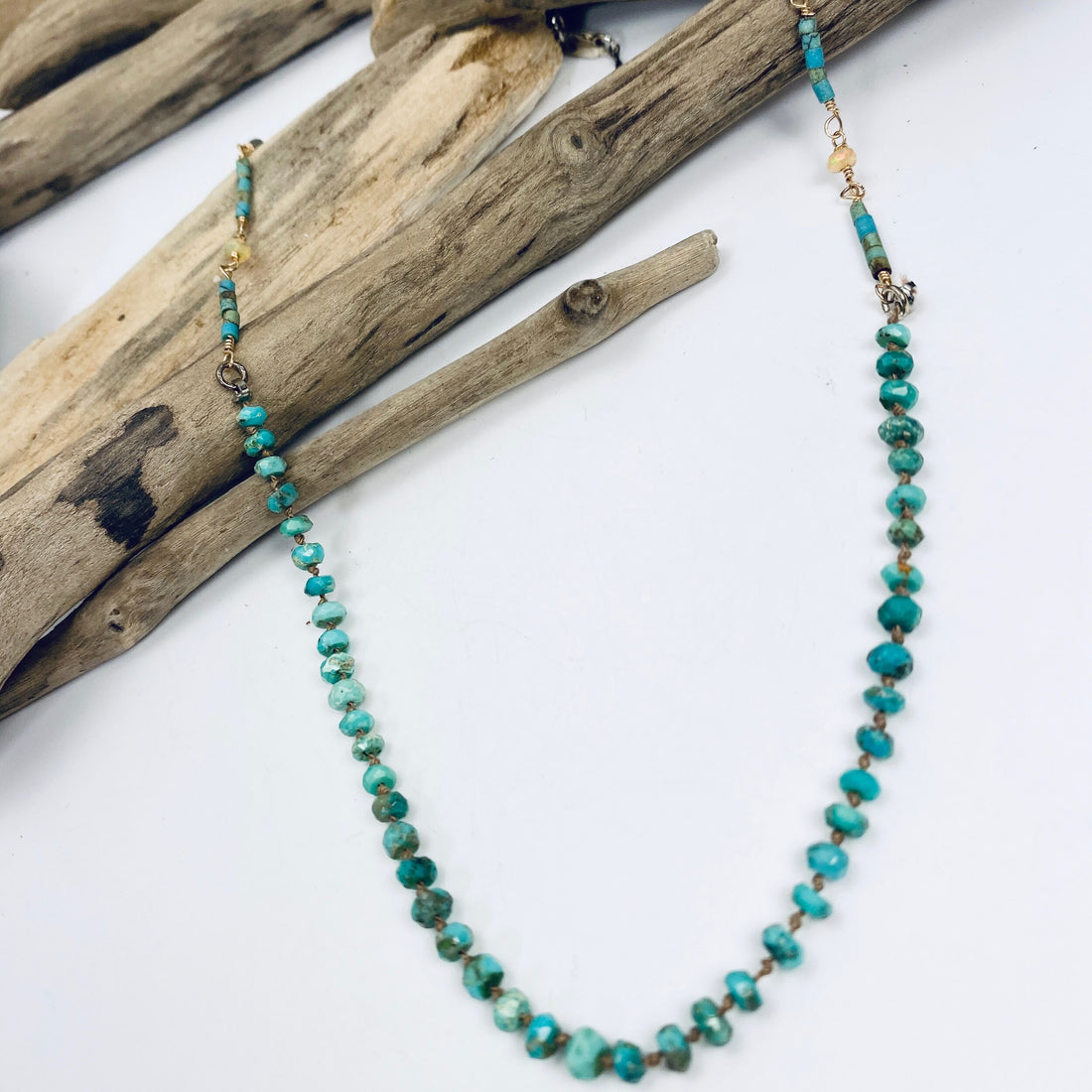 Turquoise Ripples Necklace