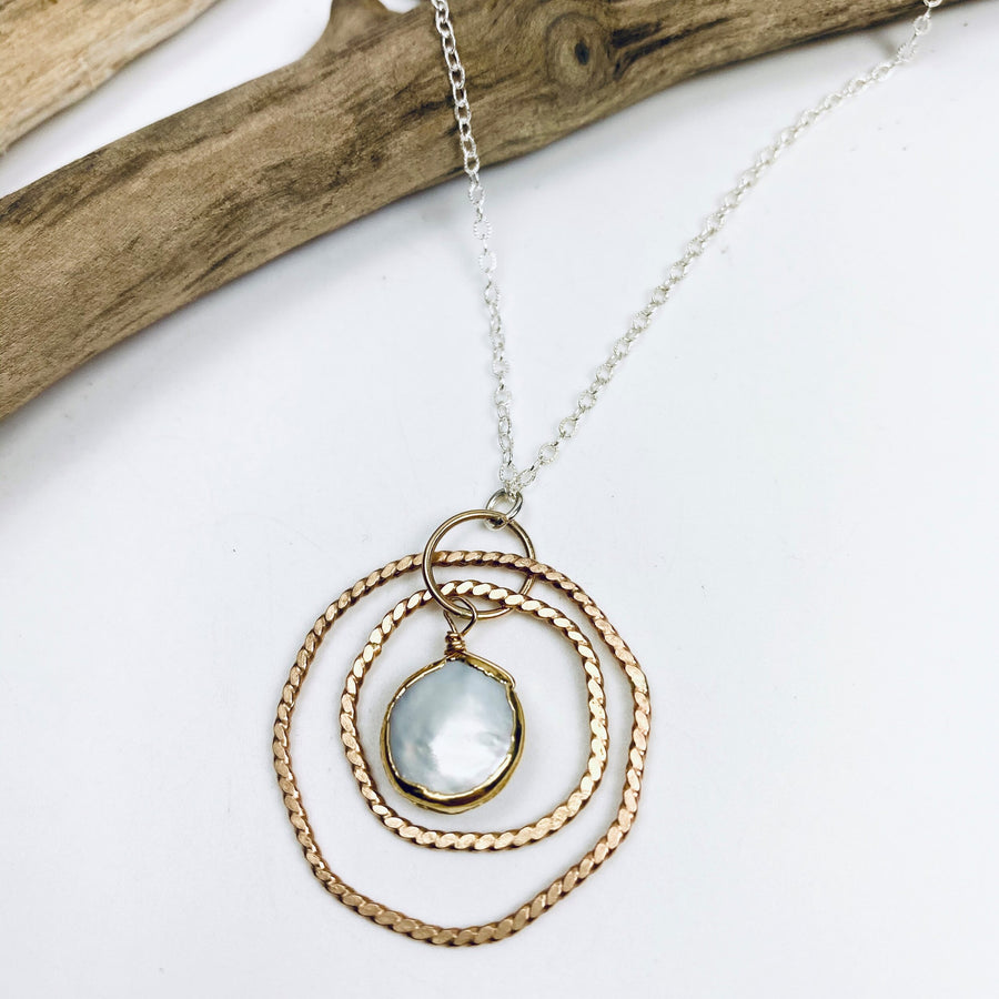 Pearl Whirlpool Necklace
