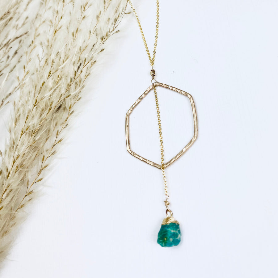 Blue Honey Necklace