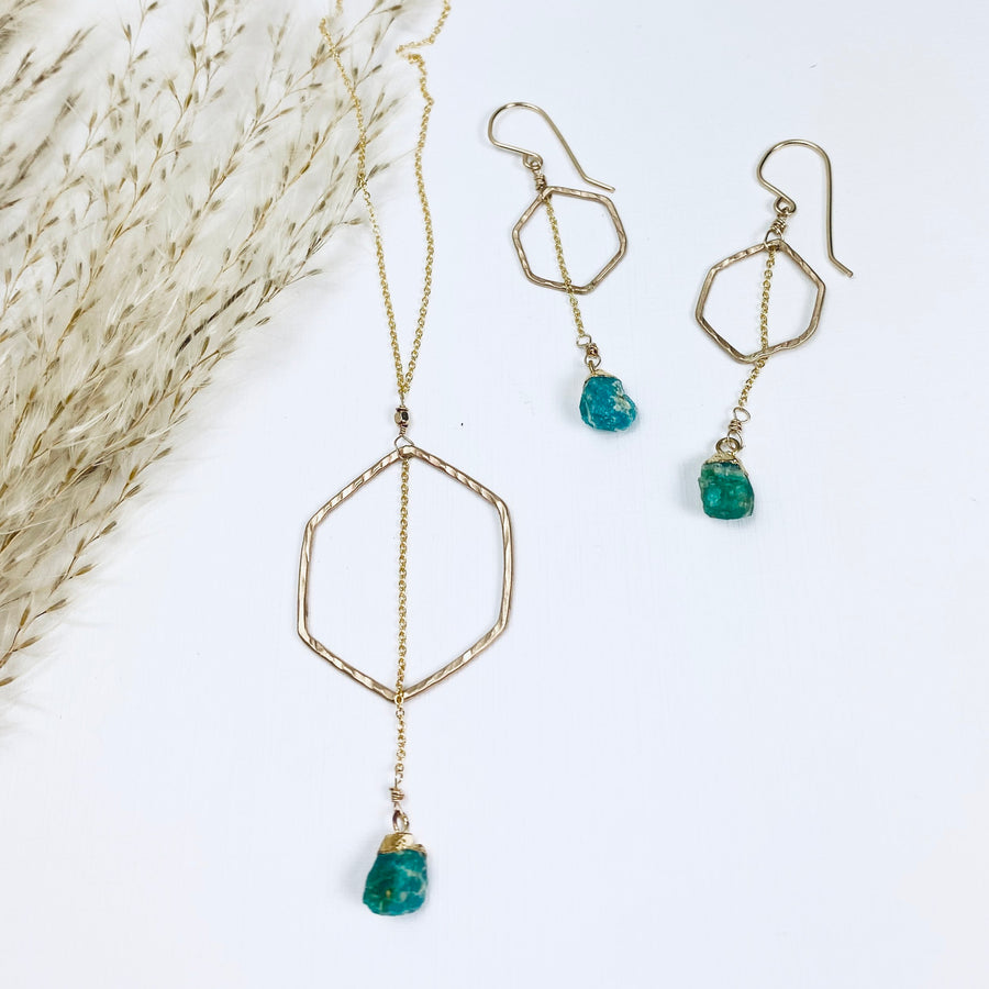 Blue Honey Necklace