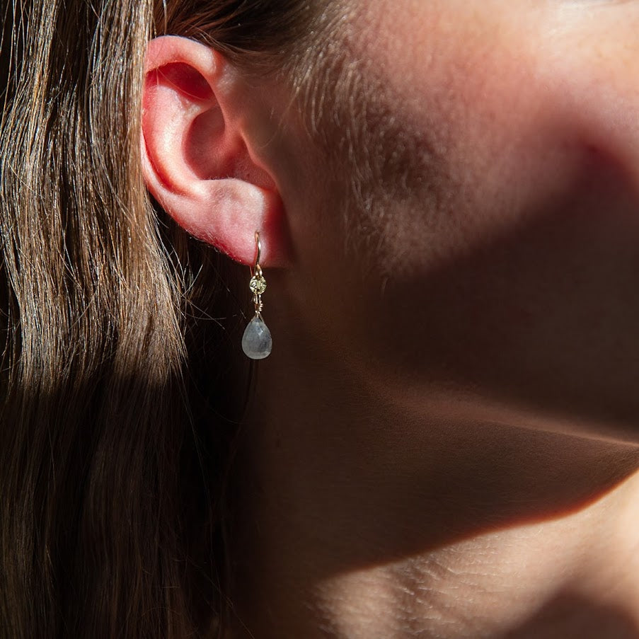 Moonstone Mini Earrings