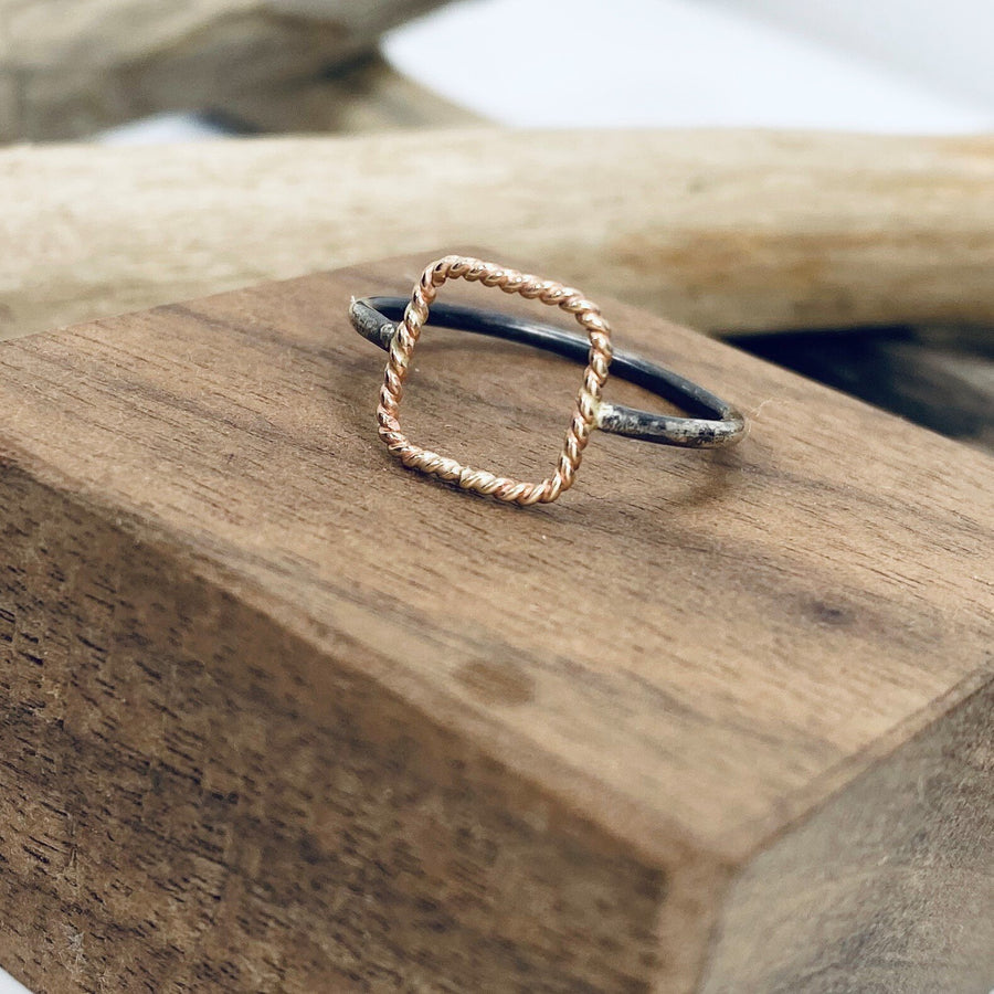 Geometry With a Twist Ring