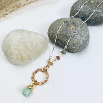 Raw Amazonite Necklace