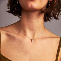 handmade silver pink baroque pearl necklace tassel laura j designs