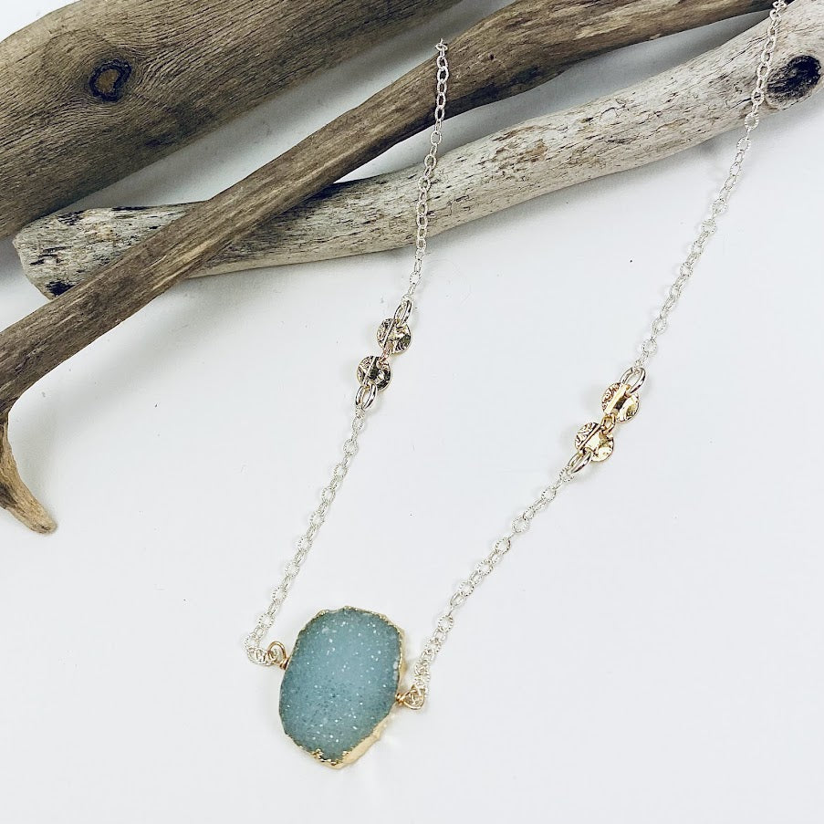 Druzy Layering Necklace